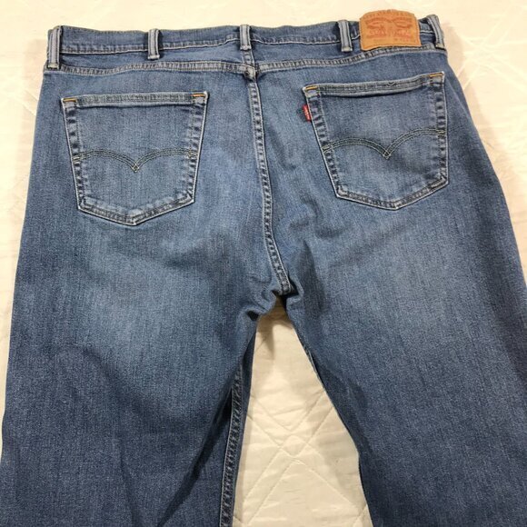 Levis 505 blue jeans 42X32‎ - Picture 5 of 5